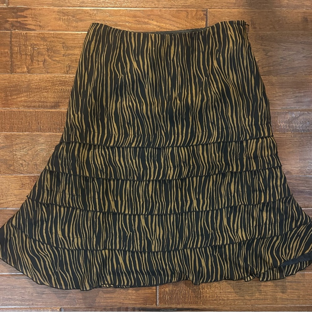 Transitions Animal Print Skirt - Size 4